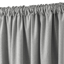 Ainslie Linen-Look Blockout Multi Header Curtains (Set of 2)